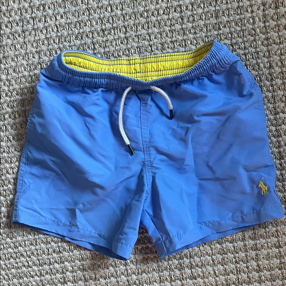 Polo by Ralph Lauren Kids Blue Swim Trunks